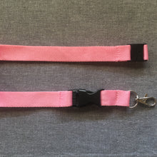 Load image into Gallery viewer, Personalised Pink Lanyard
