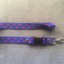 Load image into Gallery viewer, Premium Personalised Anchor Lanyard - Exclusive Lanyard Lady Design!
