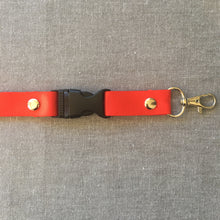 Load image into Gallery viewer, Personalised Red Lanyard

