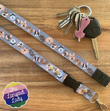 Load image into Gallery viewer, Premium Personalised Puppy Lanyard
