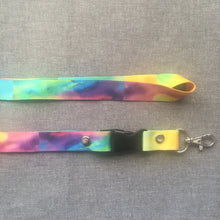 Load image into Gallery viewer, Premium Personalised Watercolour Lanyard - Exclusive Lanyard Lady Design!
