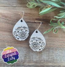 Load image into Gallery viewer, NEW ‘Naturals’ Mandala Wood Earrings
