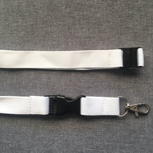 Load image into Gallery viewer, Personalised White Lanyard

