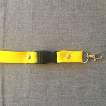 Load image into Gallery viewer, Personalised Yellow Lanyard
